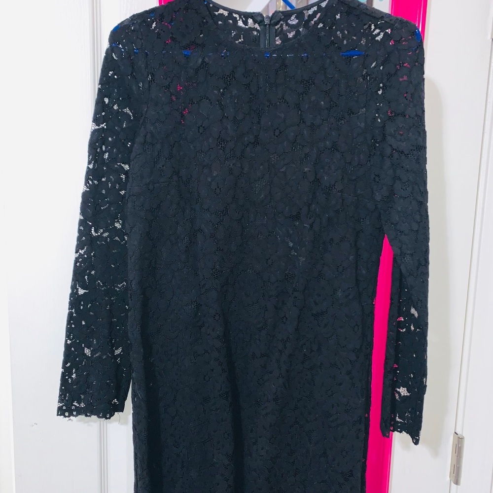 H&M blace lace long sleeve dress